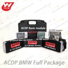 Yanhua Mini ACDP Full Package for BMW CAS1/2/3/3+/4/4+ FEM/BDC add key all-key-lost mileage reset Key refresh FRM Footwell