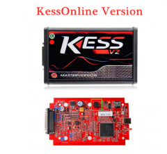Kess V2 V5.017 EU Version SW V2.47 with Red PCB Online Version Support 140 Protocol No Token Limited