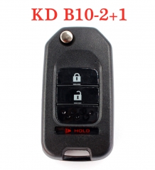 Keydiy Remote Key B series B10-2+1 3 Button  Remote Key For KD-X2 KD900 Mini KD machine 5 pcs/lot