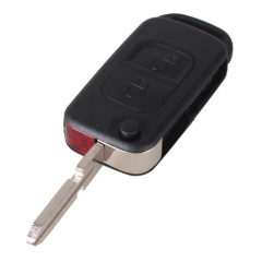 2 Button Flip Folding Key Shell For Benz 5 pieces/Lot