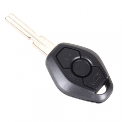 3 Button Fob Car Key Shell For 3 5 7 SERIES BMW 5 Pieces/Lot