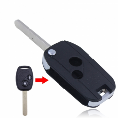 Modified Flip Folding Key Shell 2 Button Key Shell For CRV Accord Honda 5 Pieces/Lot