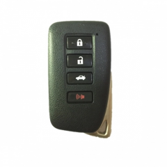 4 Button Smart Key Fob shell for Lexus IS250 IS350 E350 ES250 NX200 5 Pieces/Lot