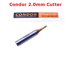 2.0mm Milling Cutter for IKEYCUTTER CONDOR XC-MINI/XC-007/XC-002 Key Cutting Machine