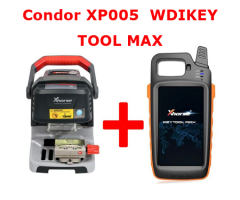 Xhorse Condor Dolphin XP005 Automatic Key Cutting Machine Plus VVDI Key Tool Max Machine