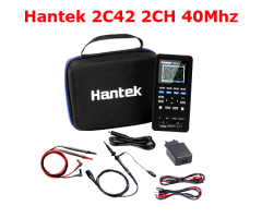 Hantek 2D42 3in1 Digital Oscilloscope Waveform Generator Multimeter USB Portable 2 Channel 40mhz 70mhz Multifunction Osciloscope