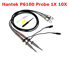 Digital Oscilloscope Probe X1 X10 DC-100Mhz P6100 Osciloscopio Test Probes For Tektronix HP