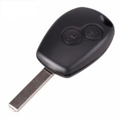 2 Button Key Shell with uncut Blade For Renault Modus Clio 3 Kangoo Twingo 5 Pieces/Lot
