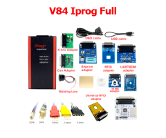 2020 V84 Iprog+ Pro Programmer Full Version Full Adpaters with Probes Adapters for in-circuit ECU