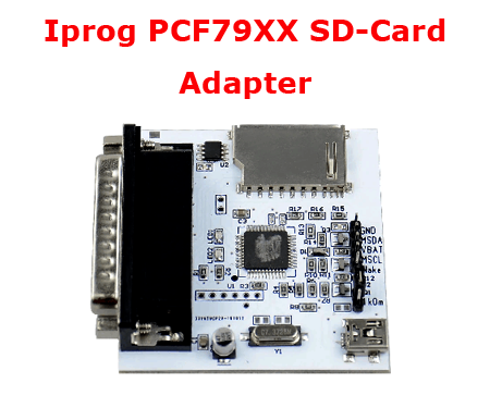 IPROG+ PCF79XX Adapter SD Adapter SD-card Adapter read and write PCF7941/52/53/61