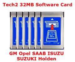 32MB Card for GM TECH2 (GM OPEL SAAB ISUZU SUZUKI & Holden)