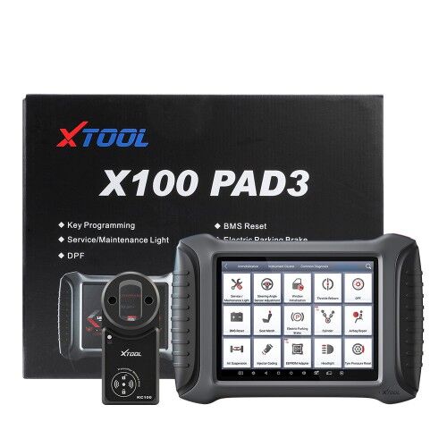 New Arrival 2020 XTOOL X100 PAD3 X100 PADIII Professional Tablet Key Programmer With KC100