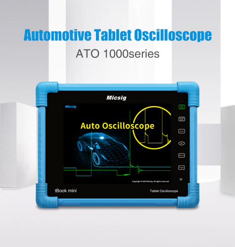Micsig ATO1104 Digital Tablet Oscilloscope 100MHz 4CH handheld oscilloscope automotive scopemeter oscilloscope osciloscopio